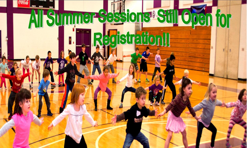 SUMMER REGISTRATION STILL OPEN