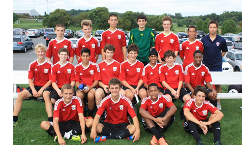 CONGRATULATIONS Premier White for Winning the NSCAA Fall College Showcase 