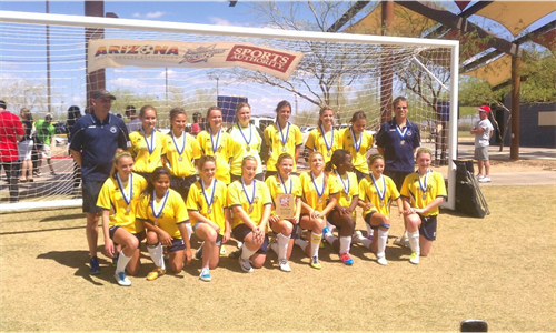 CDO Gold 97G win national award for sportsmanship while representing Arizona