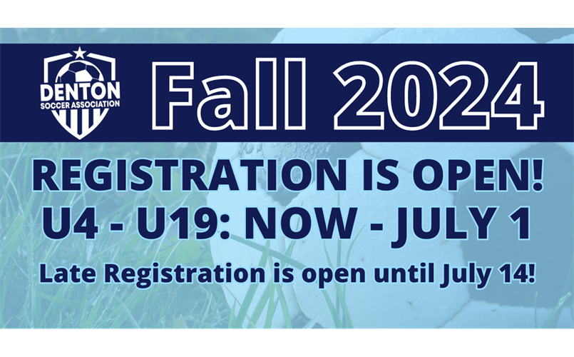 Fall 2024 registration is open! 