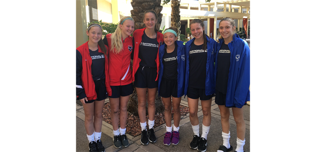 CUP Girls in National ODP Camp