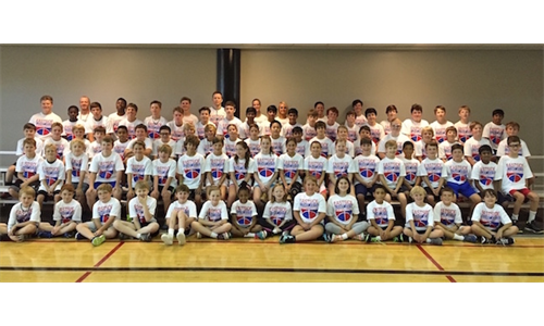 Basketball Camp Group Picture