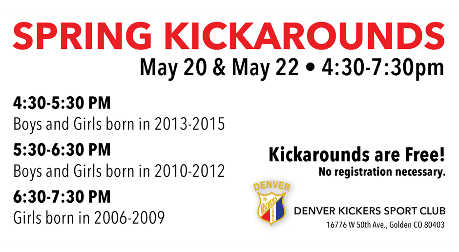 Kickarounds at the Denver Kickers!