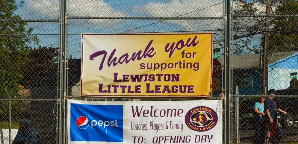 Thank you for Supporting Lewiston Little League