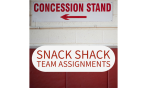 Snack Shack Team Assignments