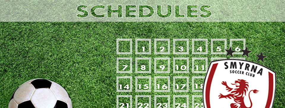 Spring Schedules Released