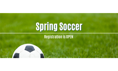 Spring Registration Open