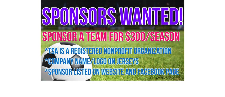 Sponsor a Team or Ask About Other Sponsorship Opportunities