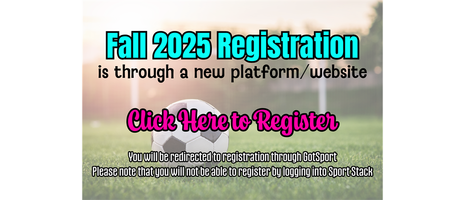 Fall Registration