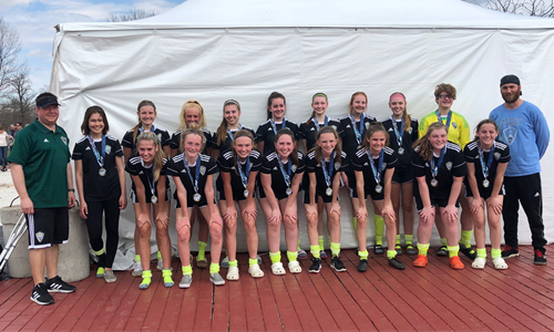 04 Girls win West Des Moines Premier Games