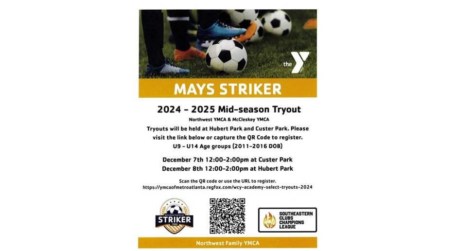 2024-2025 Mid-season Academy/Select Tryouts