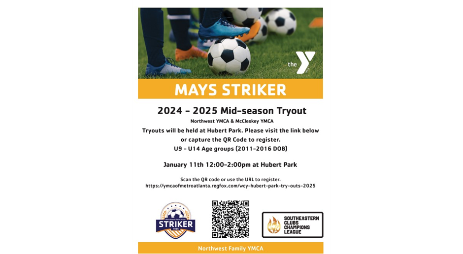 2024-2025 Mid-season Academy/Select Tryouts