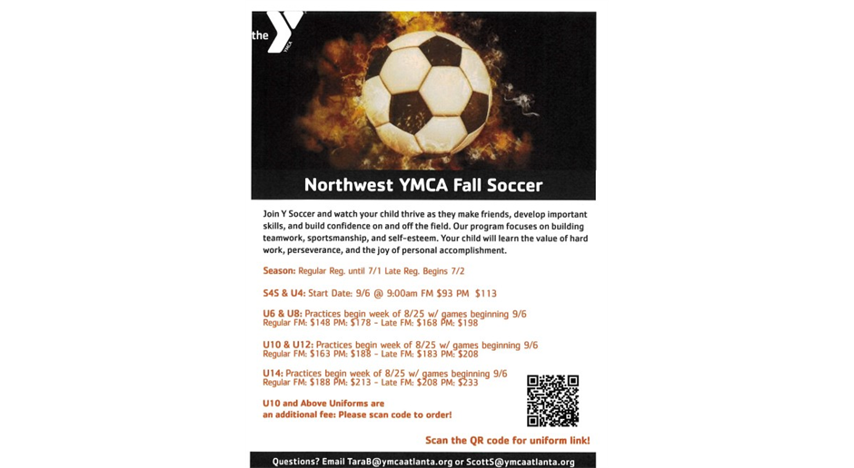 FALL 2025 Recreational Soccer
