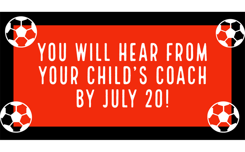 When should you hear from your coach?