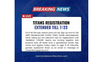 CIVITAN TITANS TACKLE FOOTBALL