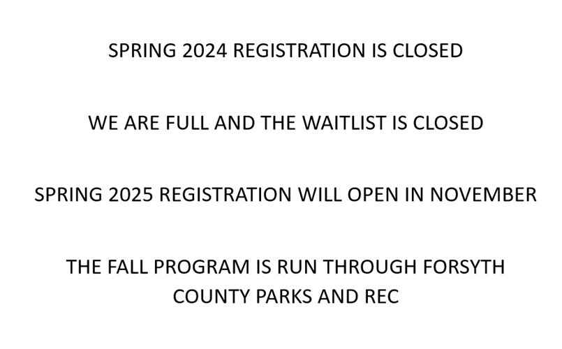 Spring 2024 Closed