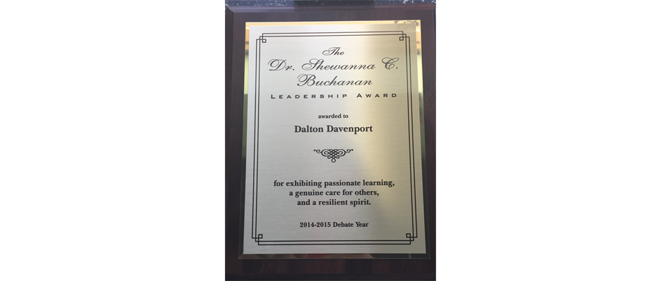 The Dr. Shewanna C. Buchanan Leadership Award