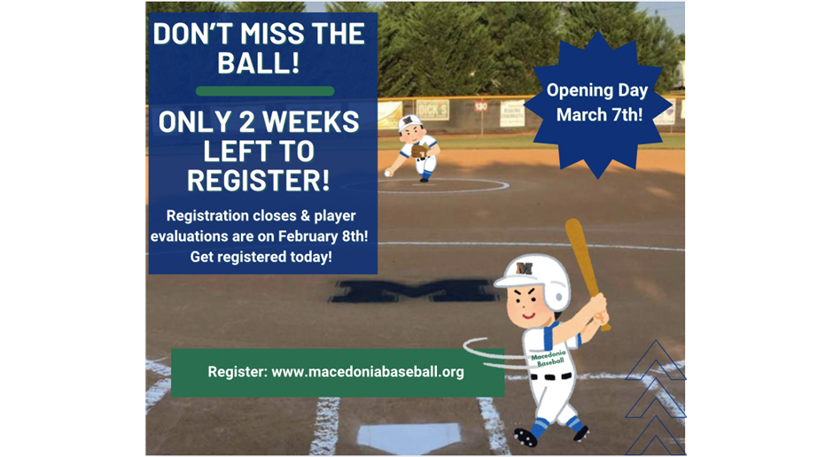 Two weeks left to register!