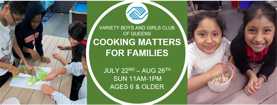 FAMILY COOKING Begin July 22nd 
