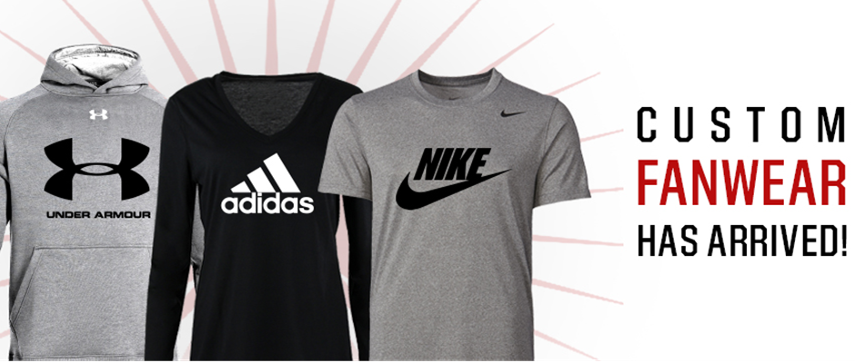 Visit our Custom FanWear Store