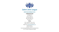 Salem Little League Registration