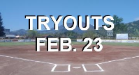 PLAYER TRYOUTS - FEB. 23 10:00AM