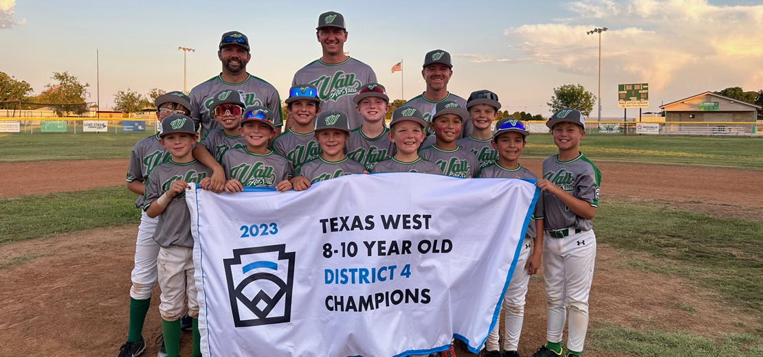 2023 8-10 All Stars District Champions