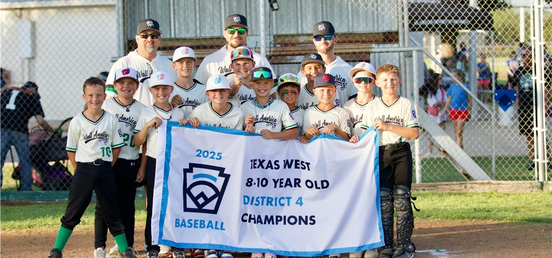2025 8-10 All Star District Champions