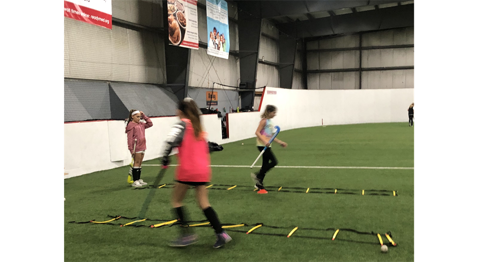 Working hard every practice