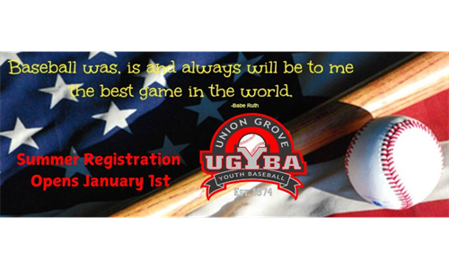 Summer Registration Opens January 1 