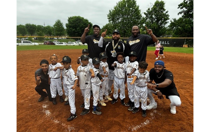 Our 2025 Spring EGBL T-Ball Champions 