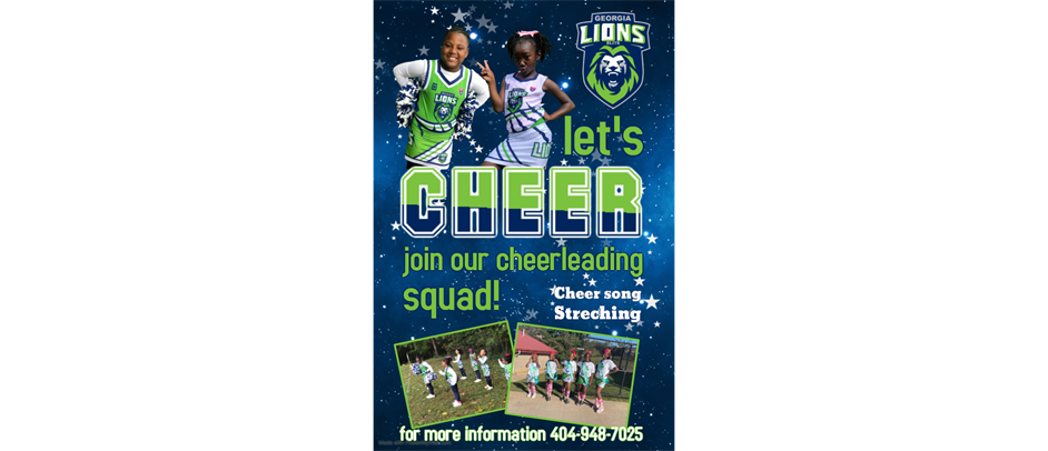 JOIN OUR CHEER PROGRAM
