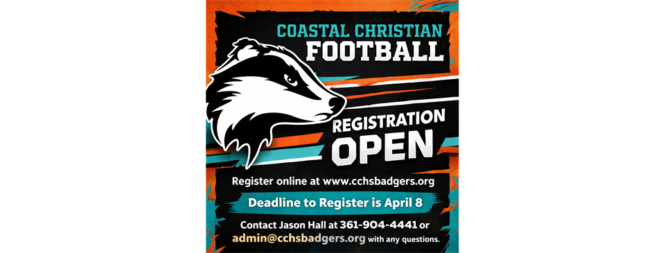 Football Registration Open