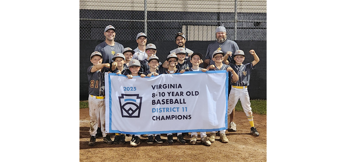 2025 District 11 8-10 Year Old Champions 
