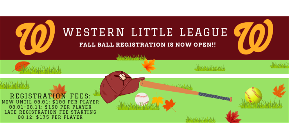 FALL BALL REGISTRATION IS NOW OPEN!! '24