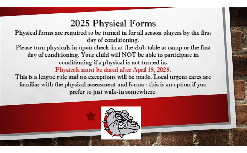 Physicals