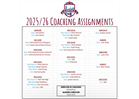 2025/26 Coach Assignment