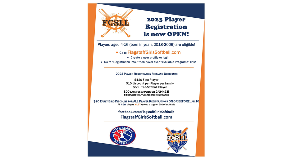 FGSLL2023 Player Registration now OPEN!