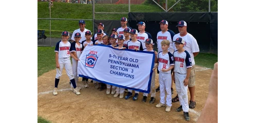 2021 Pennsylvania 9-11 Section 3 Champions