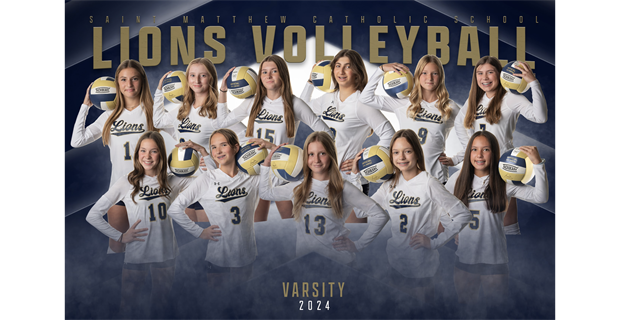 2024 Varsity Volleyball Team 