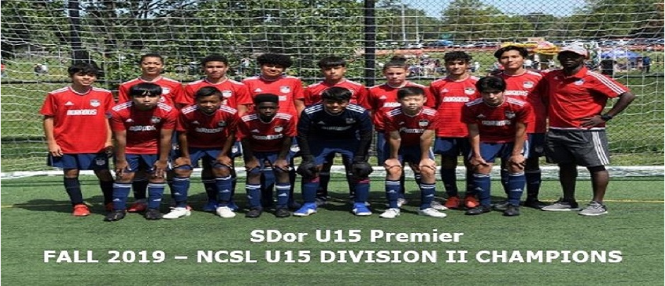 05 Premier - FALL 2019 NCSL League Division II Champions