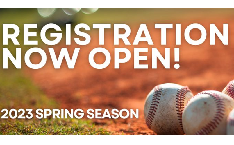 2023 SPRING REGISTRATION IS NOW OPEN!!