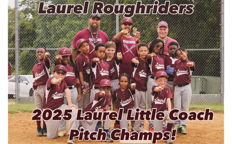 Laurel Roughriders - 2025 Coach Pitch Champions