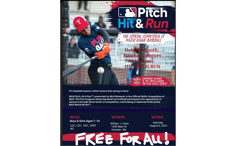 Holyoke to Host Pitch, HIt  and Run