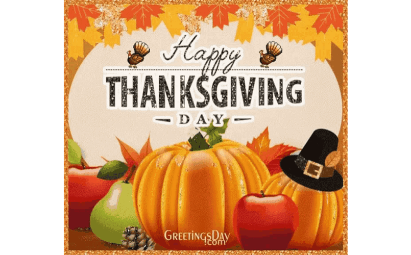Happy Thanksgiving to All our families and Friends