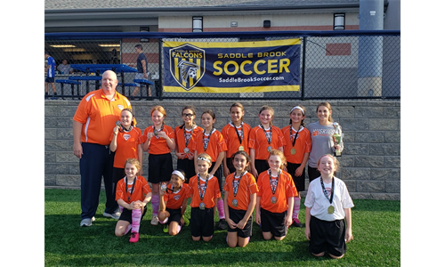 1st Place for the U-11's Girls