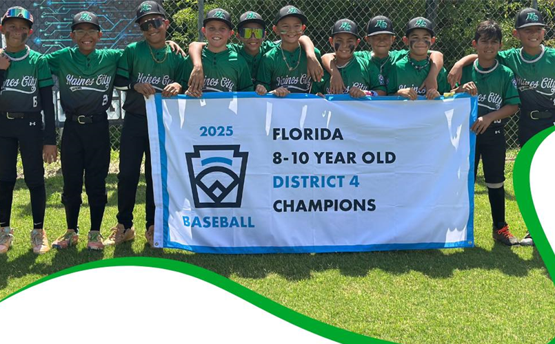 Haines City LL - 9-10  Baseball District 4 Champs