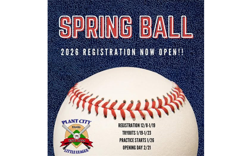 Plant City Spring Registration is OPEN