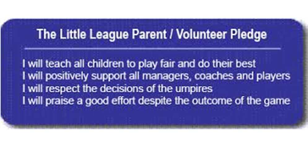 Coach/Parent Pledge