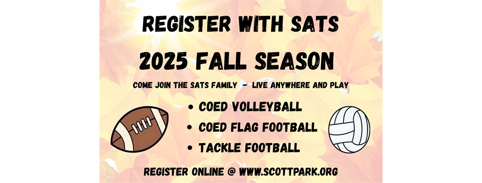 Fall Registration Open Online Now
